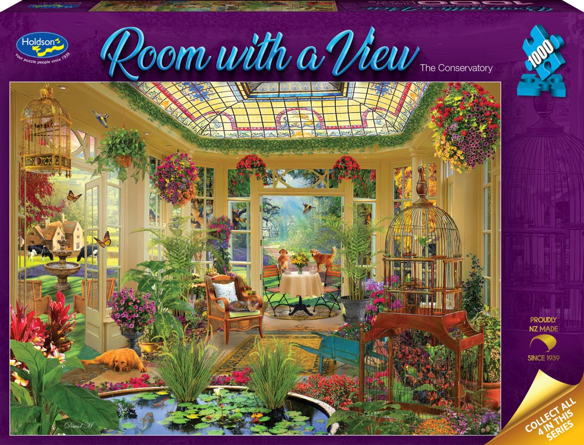 Puzzle - Holdson - Room with a View - The Conservatory - 1000pc