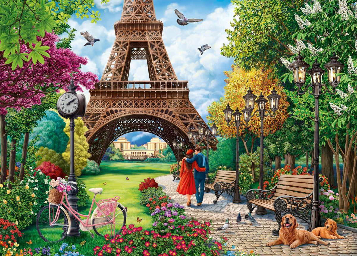 Puzzle - Holdson - Regency Series 3 - Spring in Paris - 500pc XL