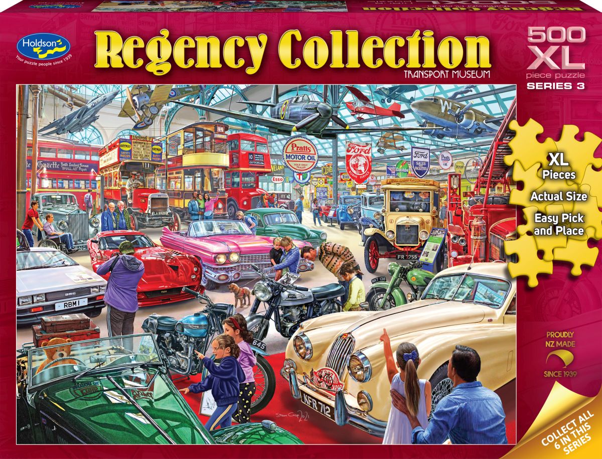 Puzzle - Holdson - Regency Series 3 - Transport Museum - 500pc XL
