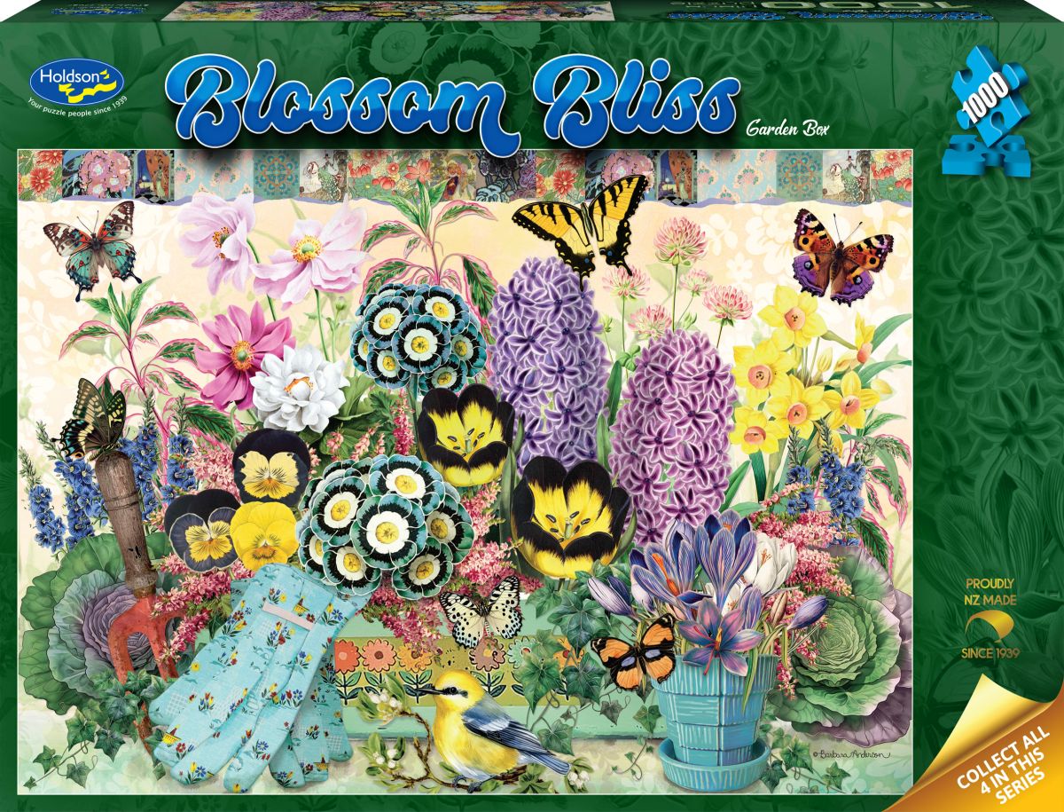 Puzzle - Holdson - Blossom Bliss - Garden Box - 1000pc