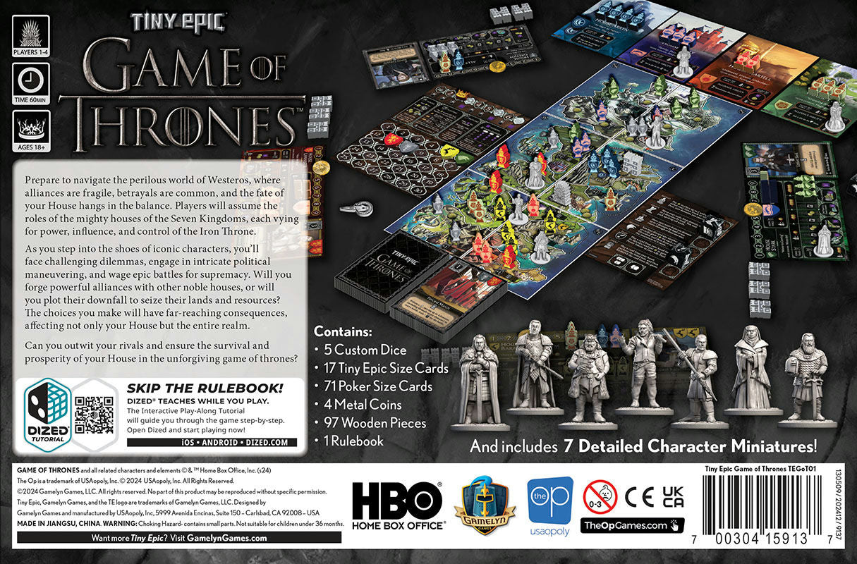 Tiny Epic Game of Thrones