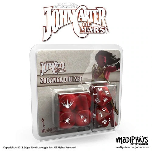 John Carter of Mars RPG - Zodanga Dice