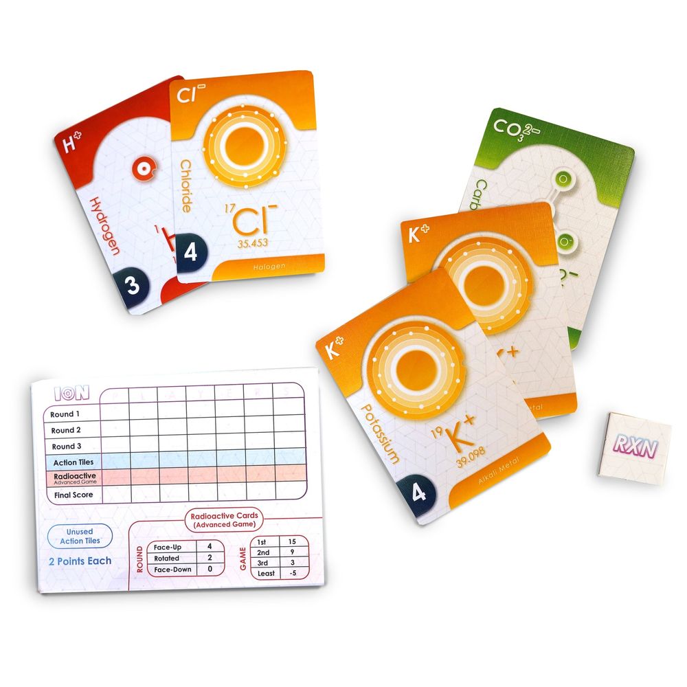 Ion: A Compound Building Game – 2nd Edition