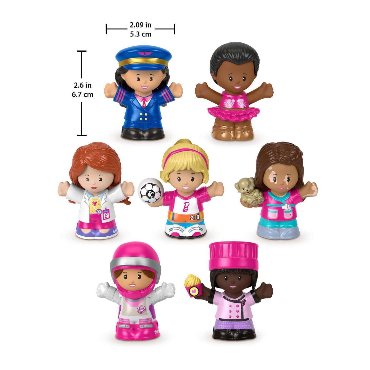 Little People - Barbie - Barbie Career Fig Pk