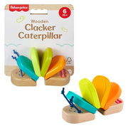Infant Toys - Wooden Clacker Caterpillar
