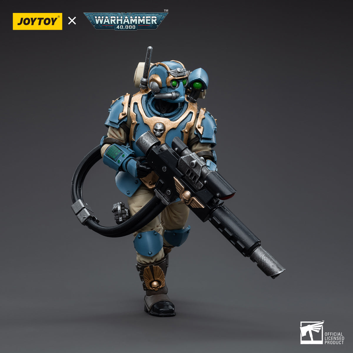 Warhammer Collectibles: 1/18 Scale Astra Militarum 55th Kappic Eagles Tempestus Scion 1