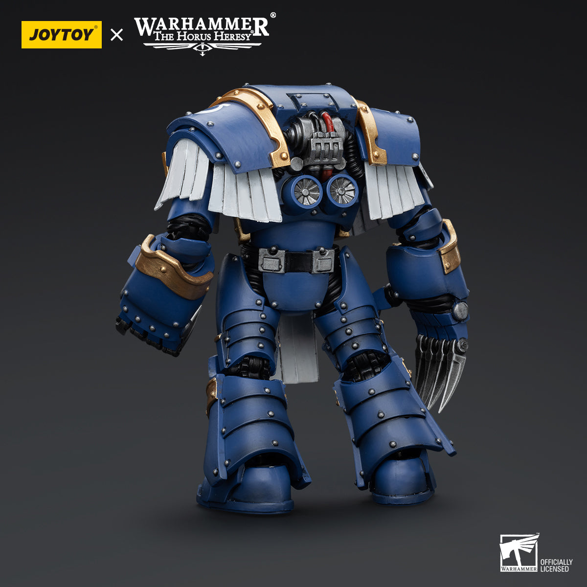 Warhammer Collectibles: 1/18 Scale Ultramarines Cataphractii Terminator Squad Sergeant with Claws