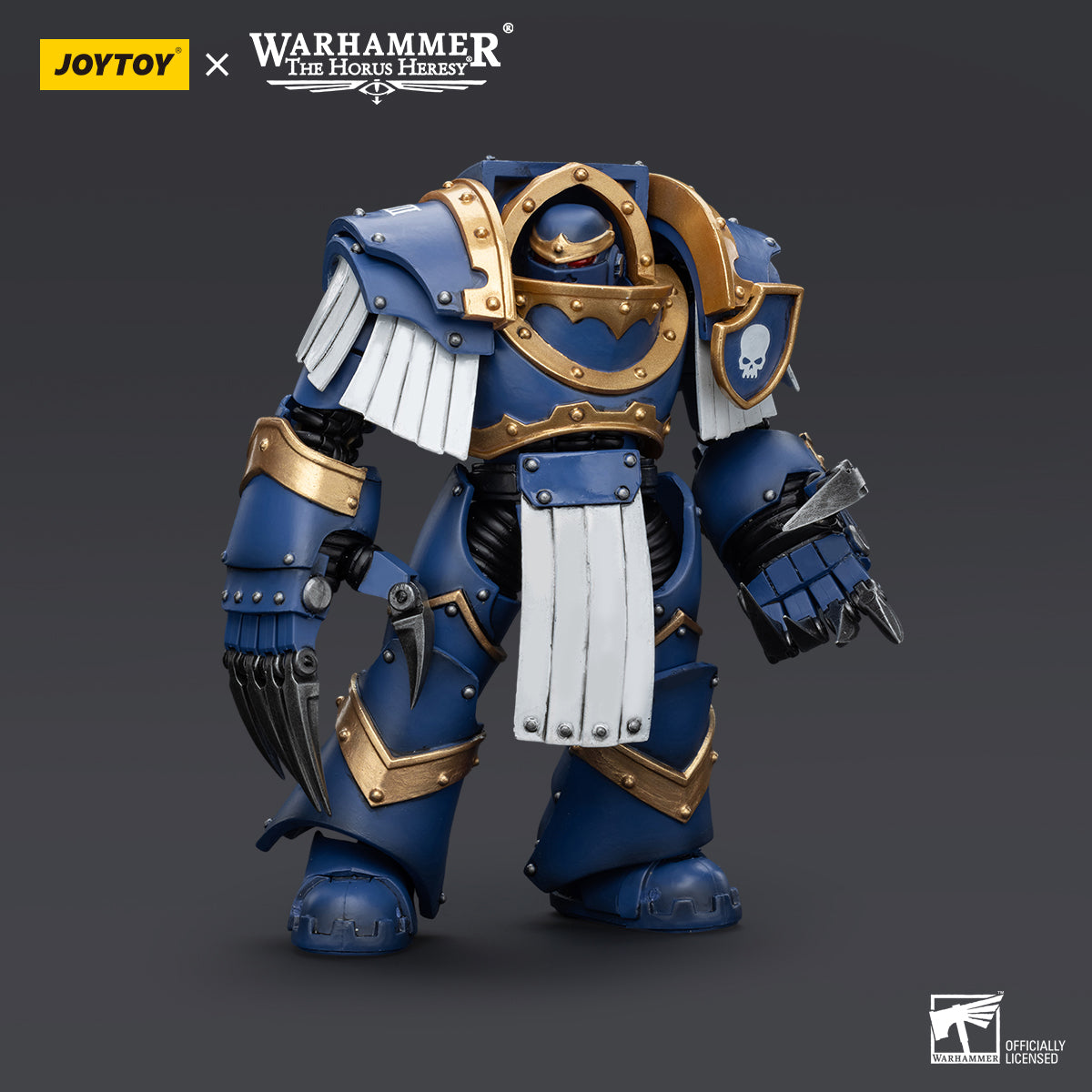 Warhammer Collectibles: 1/18 Scale Ultramarines Cataphractii Terminator Squad Sergeant with Claws