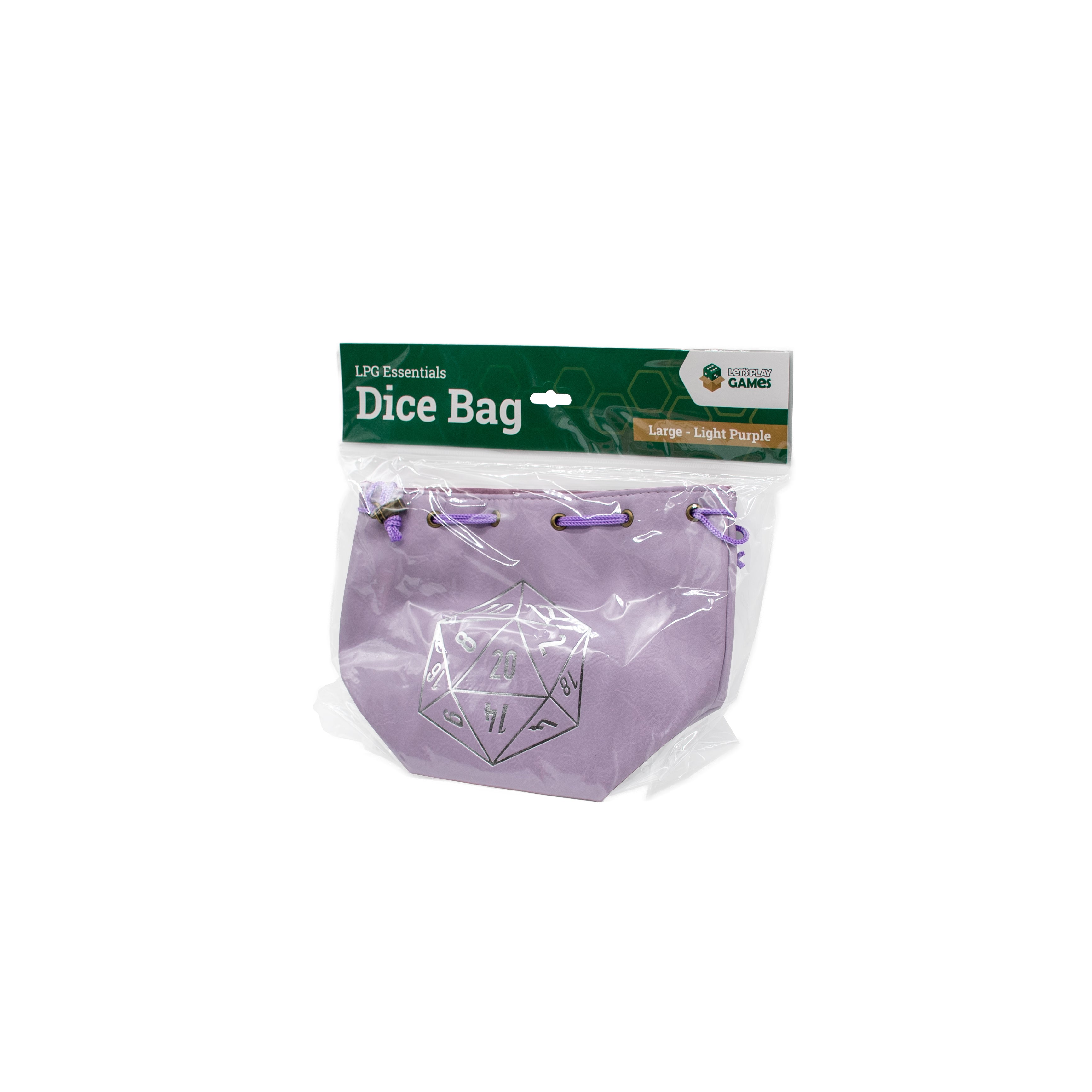 LPG Essentials Dice Bag Large Light Purple