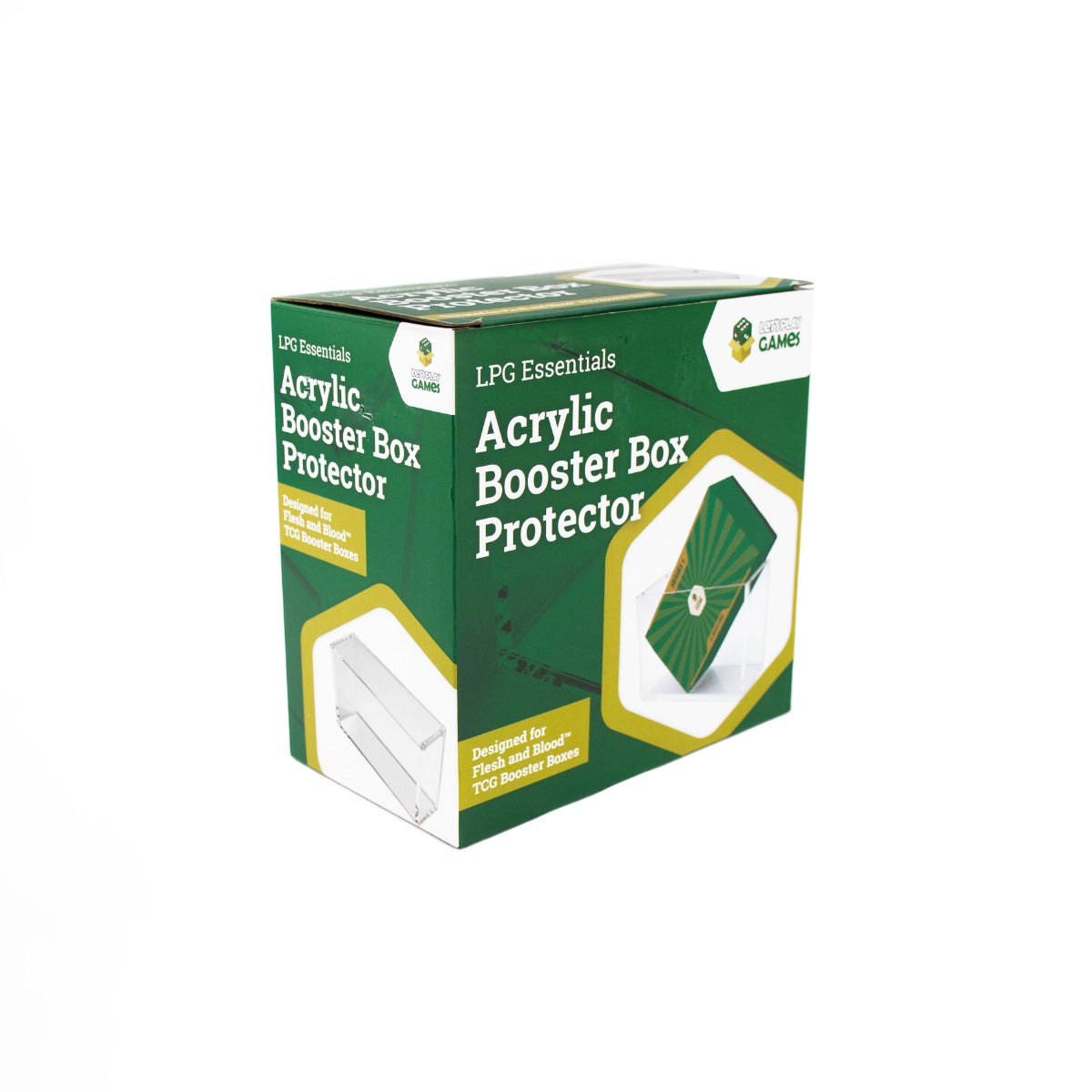 LPG Essentials Acrylic Booster Box Protector - Flesh and Blood Booster Box Size