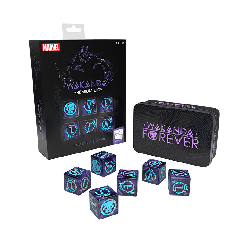 Premium Dice Set: Marvel Black Panther