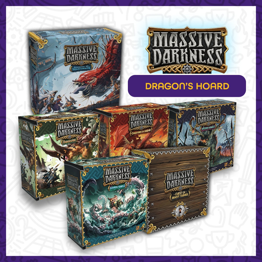 Massive Darkness: Dungeon of Shadowreach – Retail Pledge: Dragon's Hoard