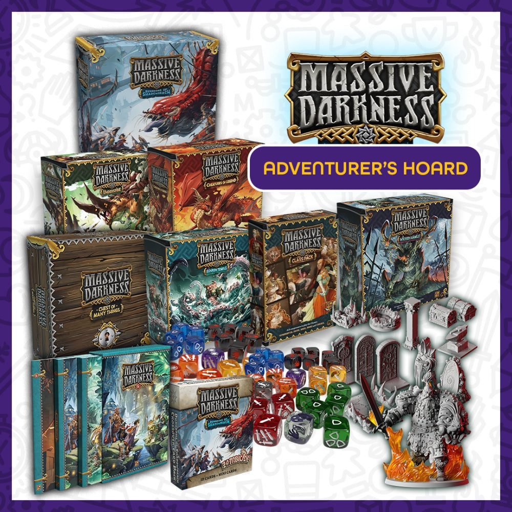 Massive Darkness: Dungeon of Shadowreach – Retail Pledge: Adventurer's Hoard