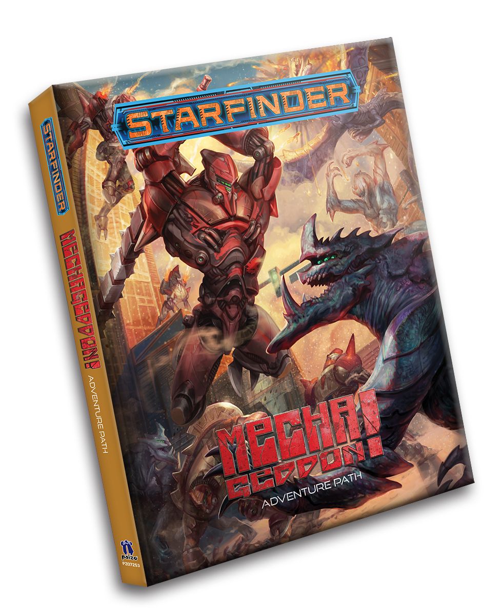 Starfinder Adventure Path Hardcover Compilations: Starfinder Mechageddon Adventure Path