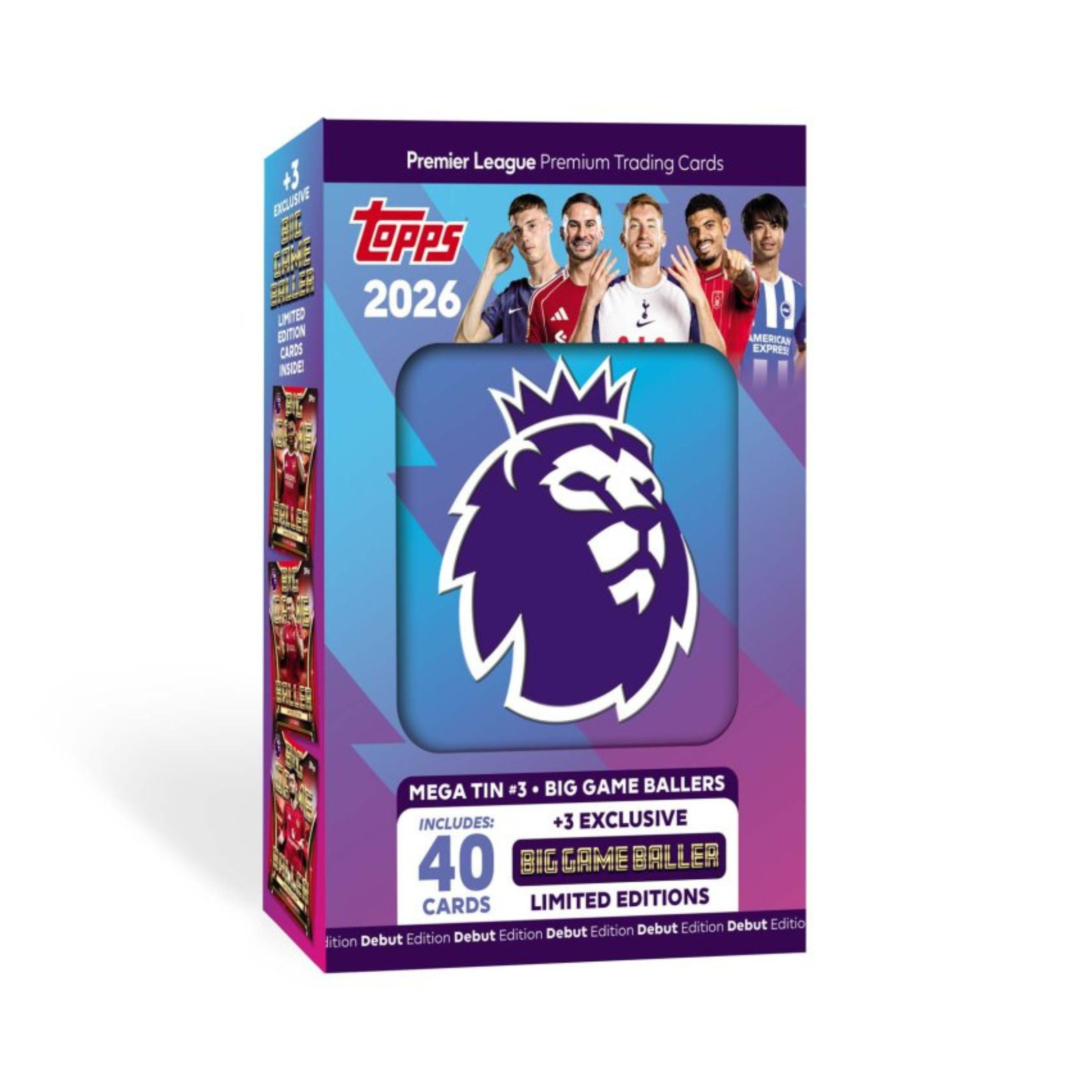 Topps Premier League 2026 - Big Game Ballers Mega Tin