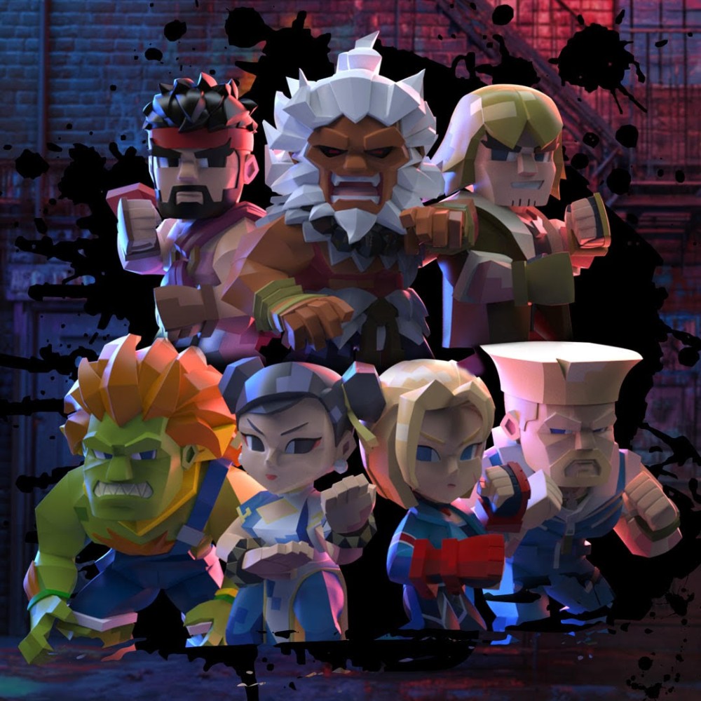 Mighty Jaxx: Arcade – Capcom Street Fighter Series Display