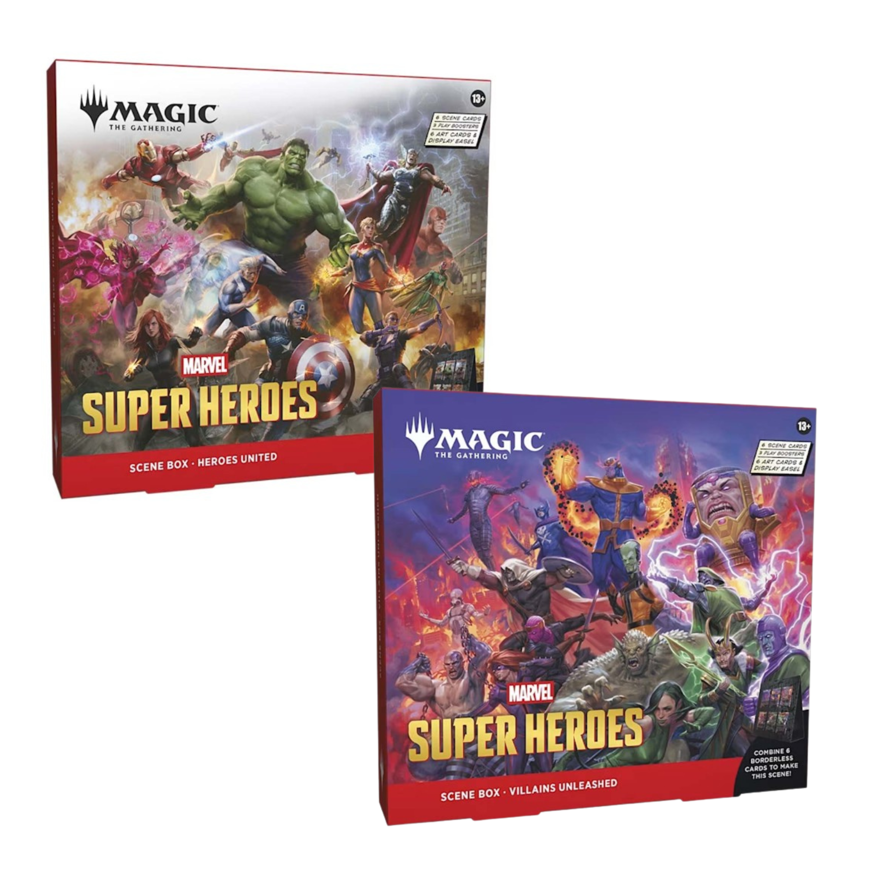 Magic: the Gathering Marvel Super Heroes - Scene Box Combo