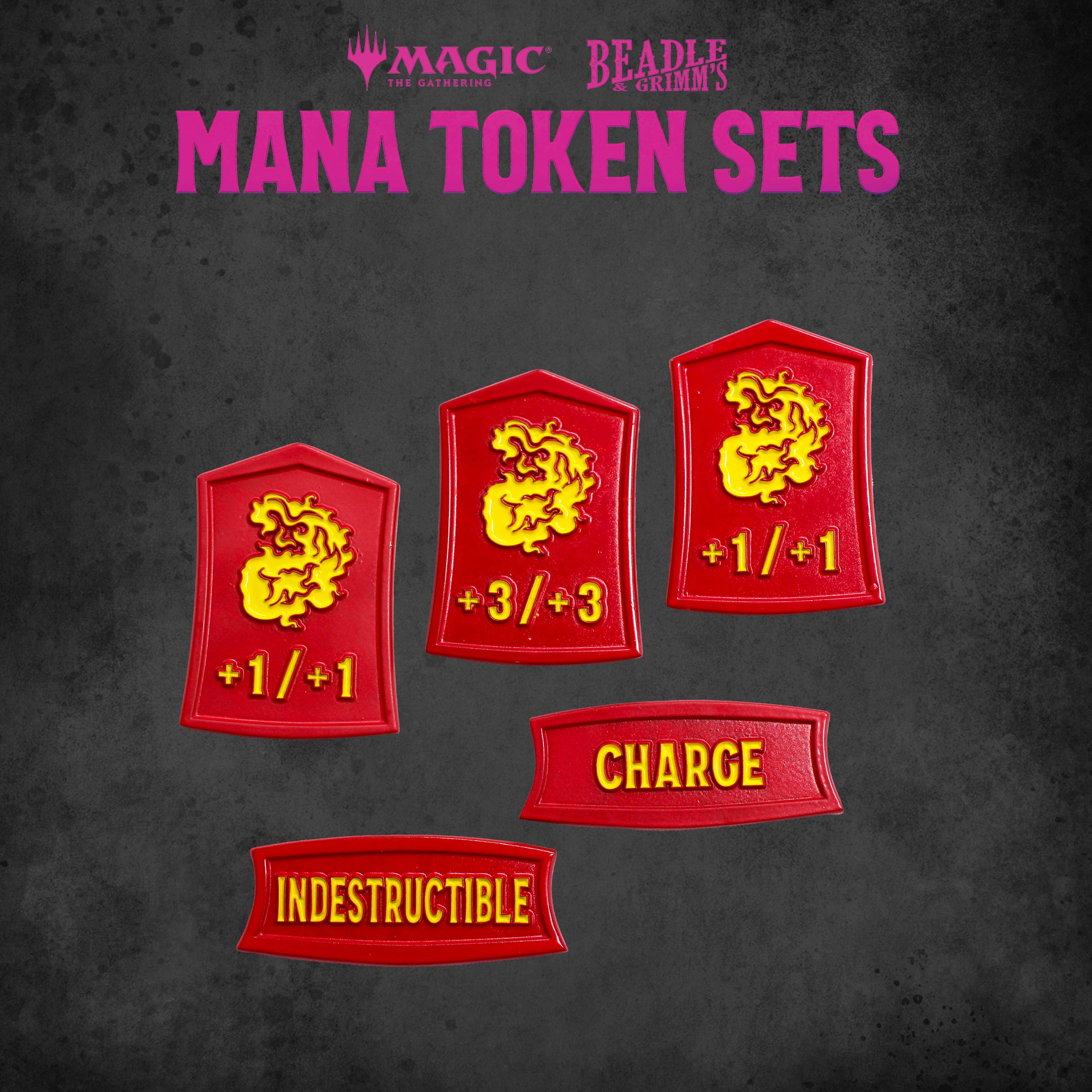Beadle & Grimm's MTG RED MANA Token Set