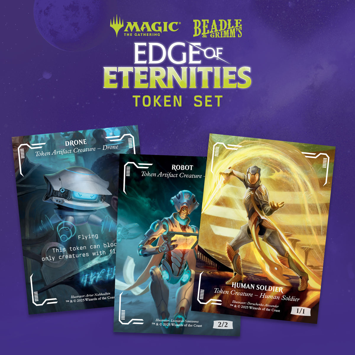 Beadle & Grimm's Edge of Eternities Token Set (MTG)