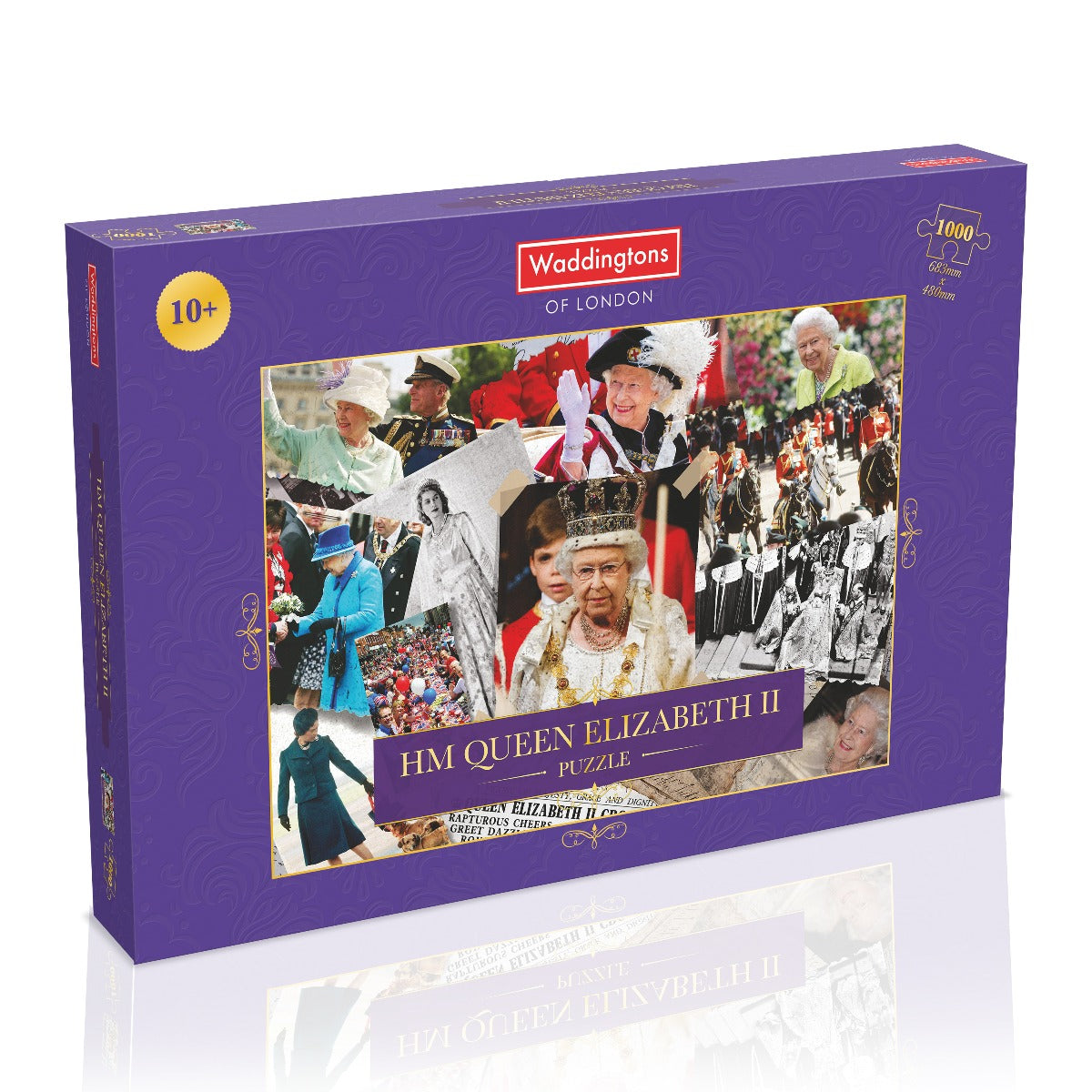 Puzzles: HM Queen Elizabeth II Montage 1000pc