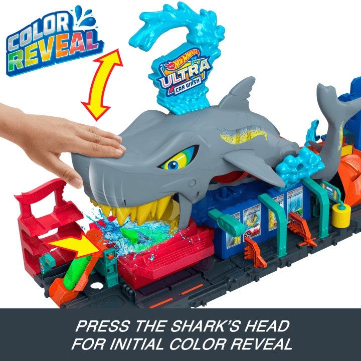 Hot Wheels - City Ultra Shark Car Wash