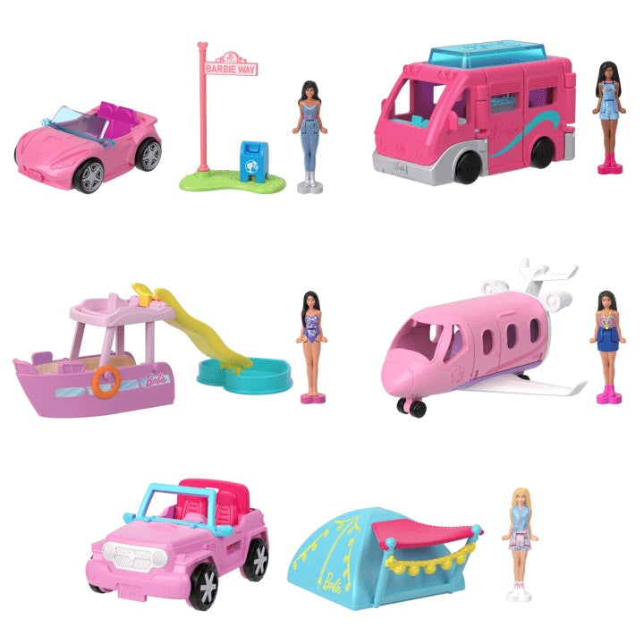 Barbie - Mini Barbieland Vehicles Assortment (8)