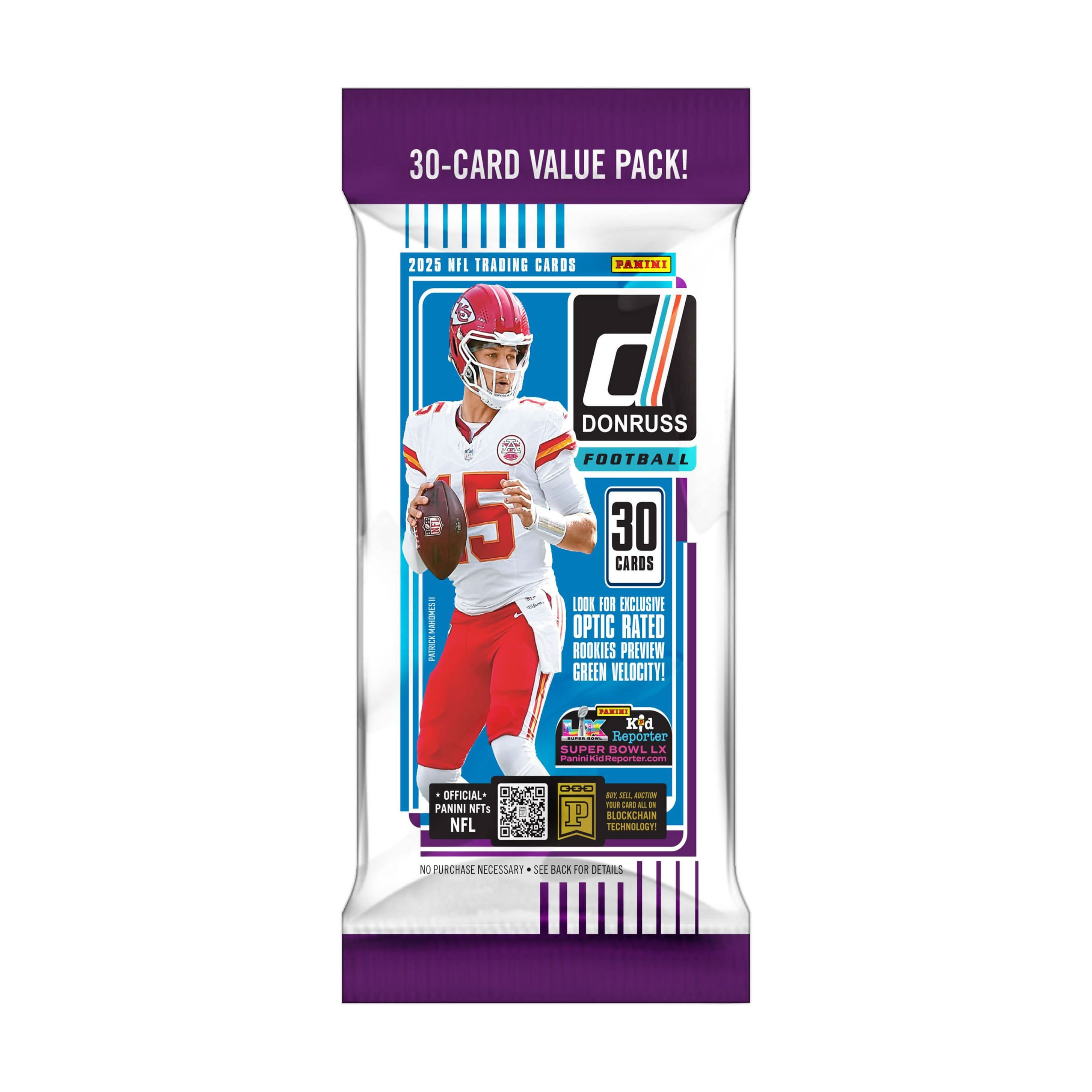 Panini Donruss 2025 NFL Trading Card- Fat Pack