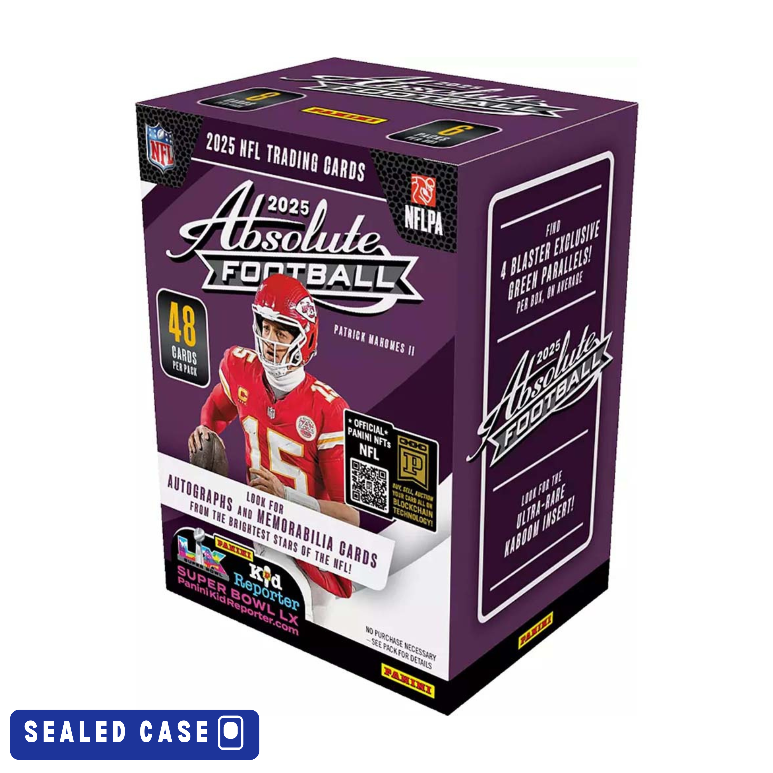 Panini - NFL Absolute 2025 Blaster Box Case (20 Boxes)