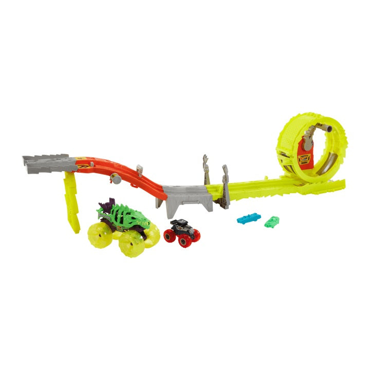 Hot Wheels - Monster Trucks - Power Smashers Race And Chase (F24 Media Driver)