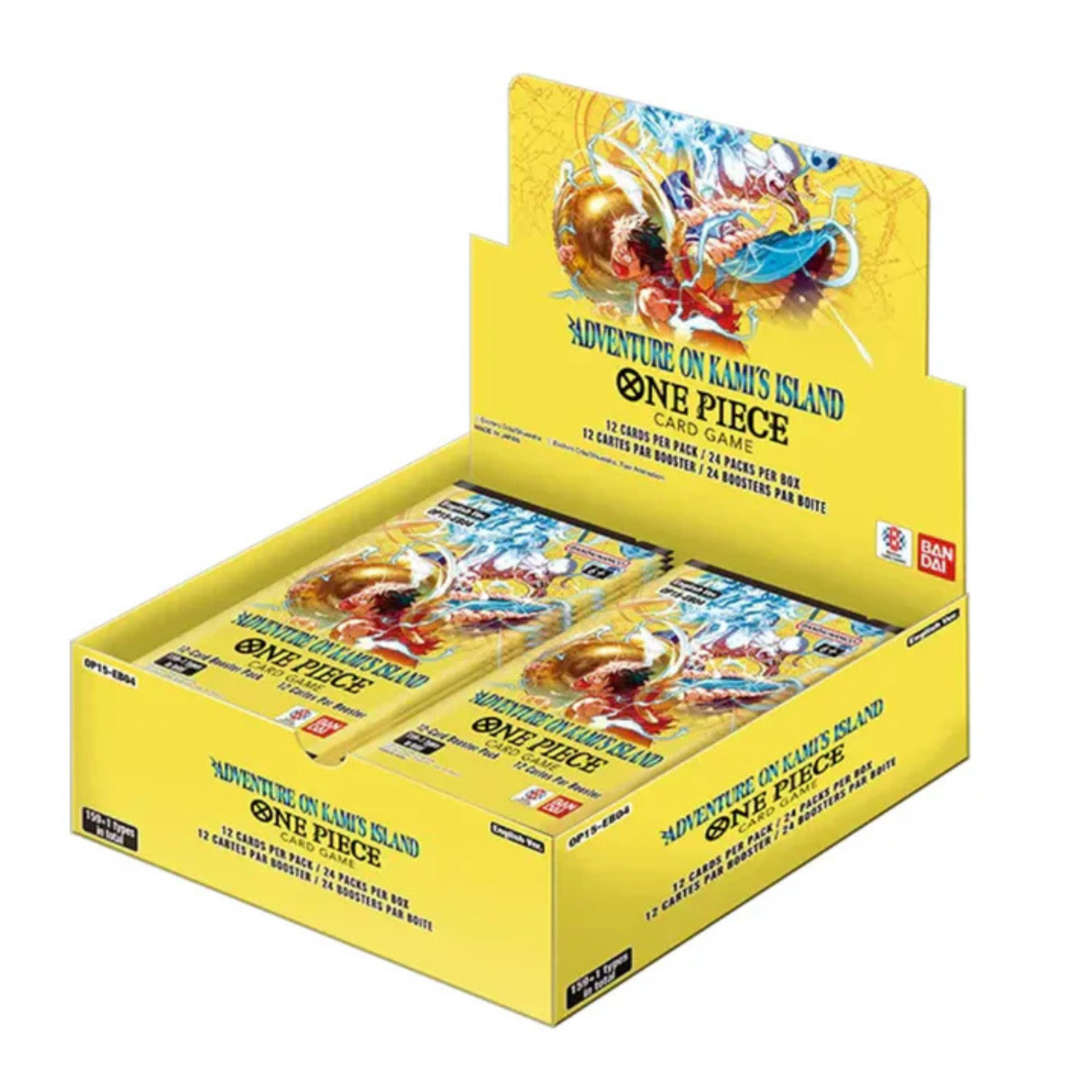 One Piece Card Game: Adventure On Kami's Island [OP-15] Booster Box + Dash Pack