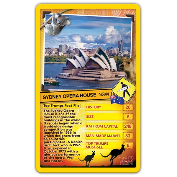 Top Trumps: Australia - Top 30 Things to See