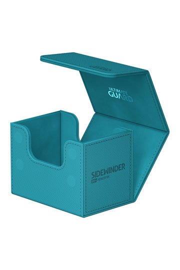 Ultimate Guard: Deck Box – XenoSkin Monocolor Sidewinder 80+ – Petrol