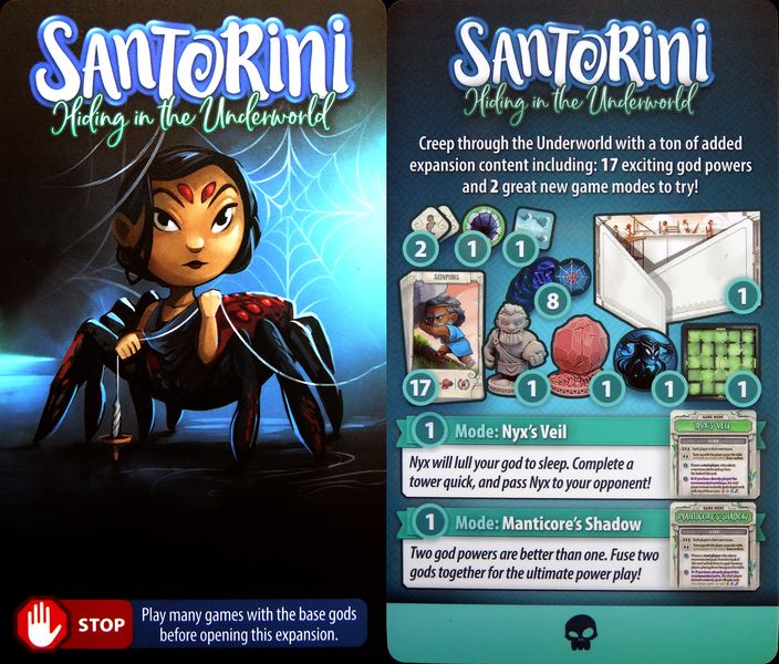 Santorini God Pack Hiding in the Underworld