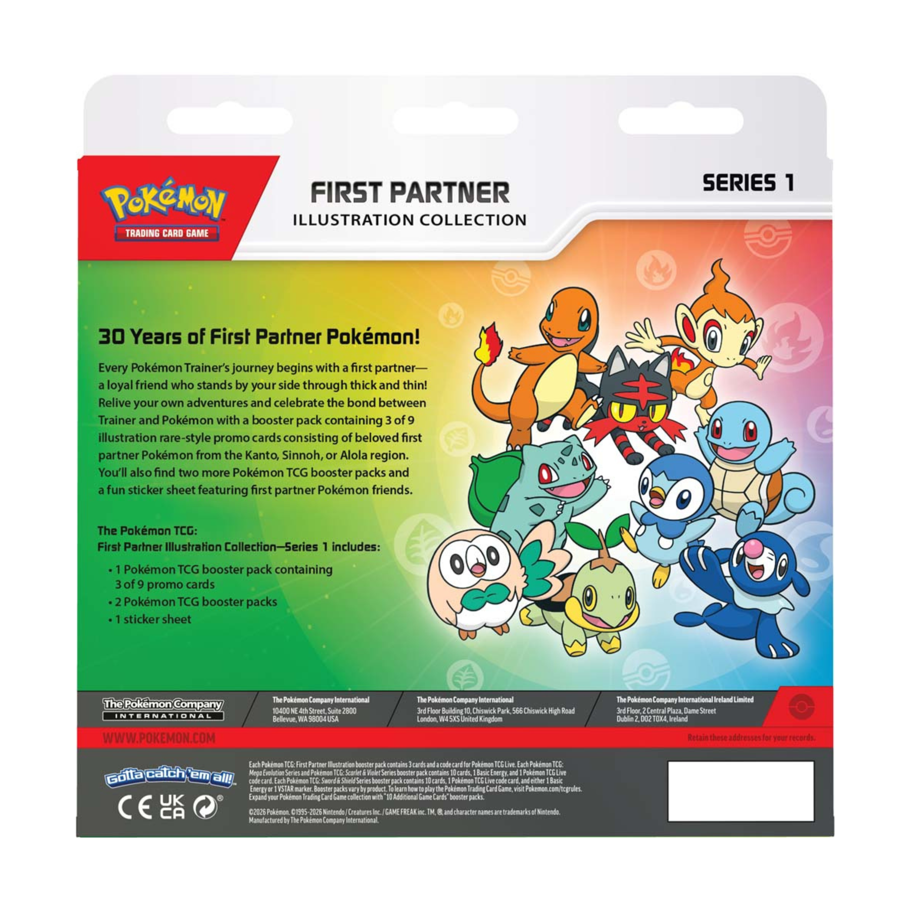 Pokémon TCG: First Partner Illustration Collection—Series 1