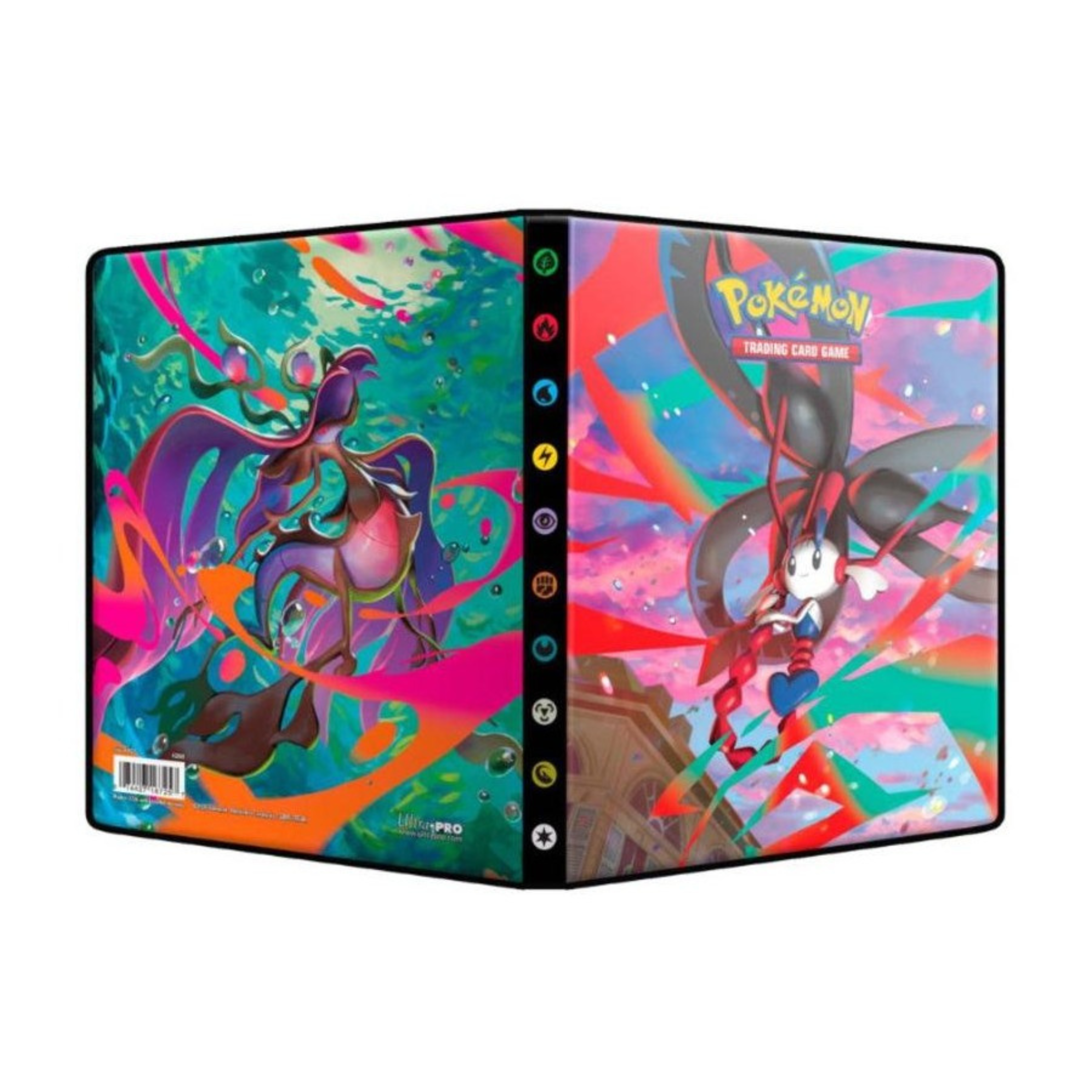 Ultra Pro -Pokémon TCG Mega Evolution Chaos Rising 4-Pocket Portfolio