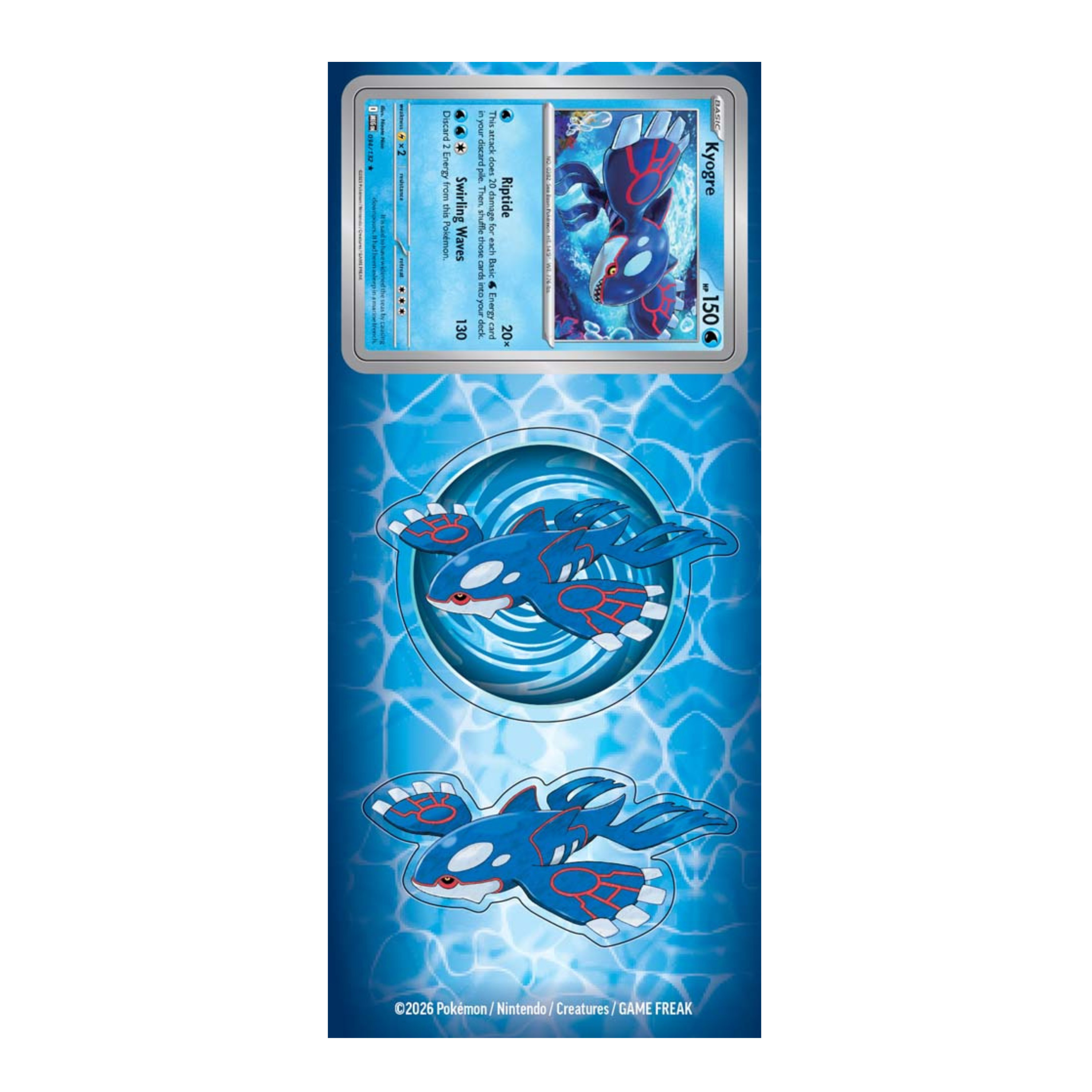 Pokemon TCG: Kyogre Knock Out Collection