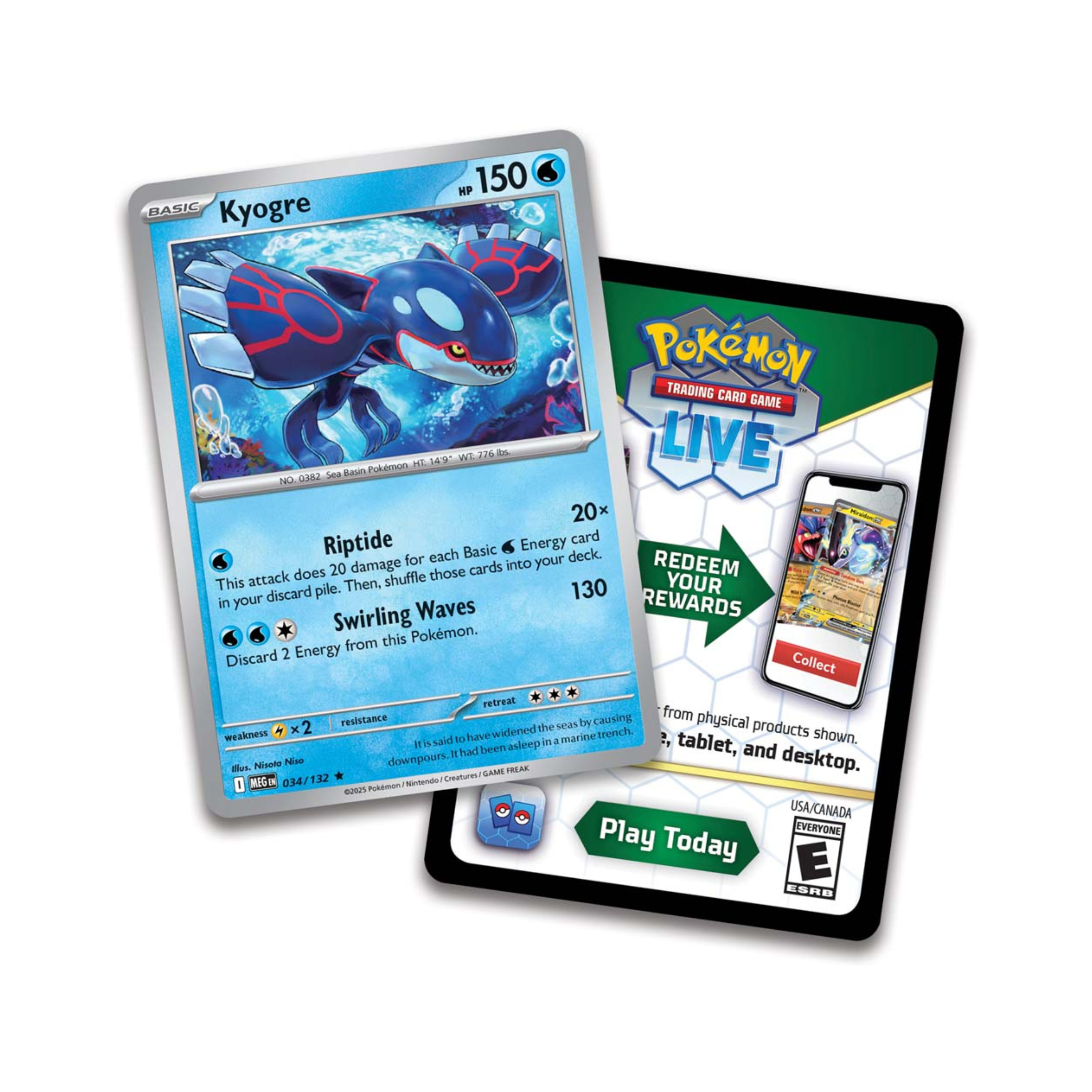 Pokemon TCG: Kyogre Knock Out Collection