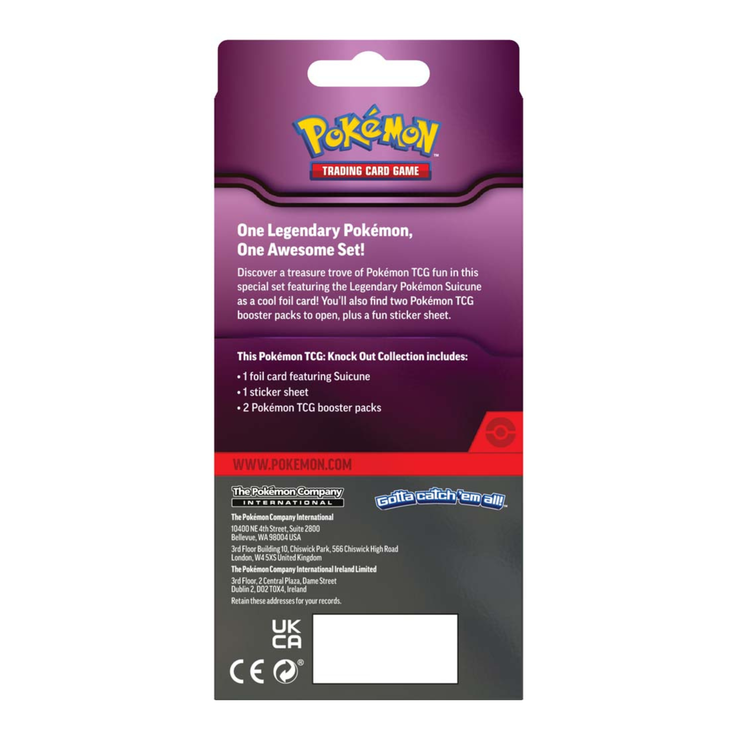 Pokemon TCG: Suicine Knock Out Collection