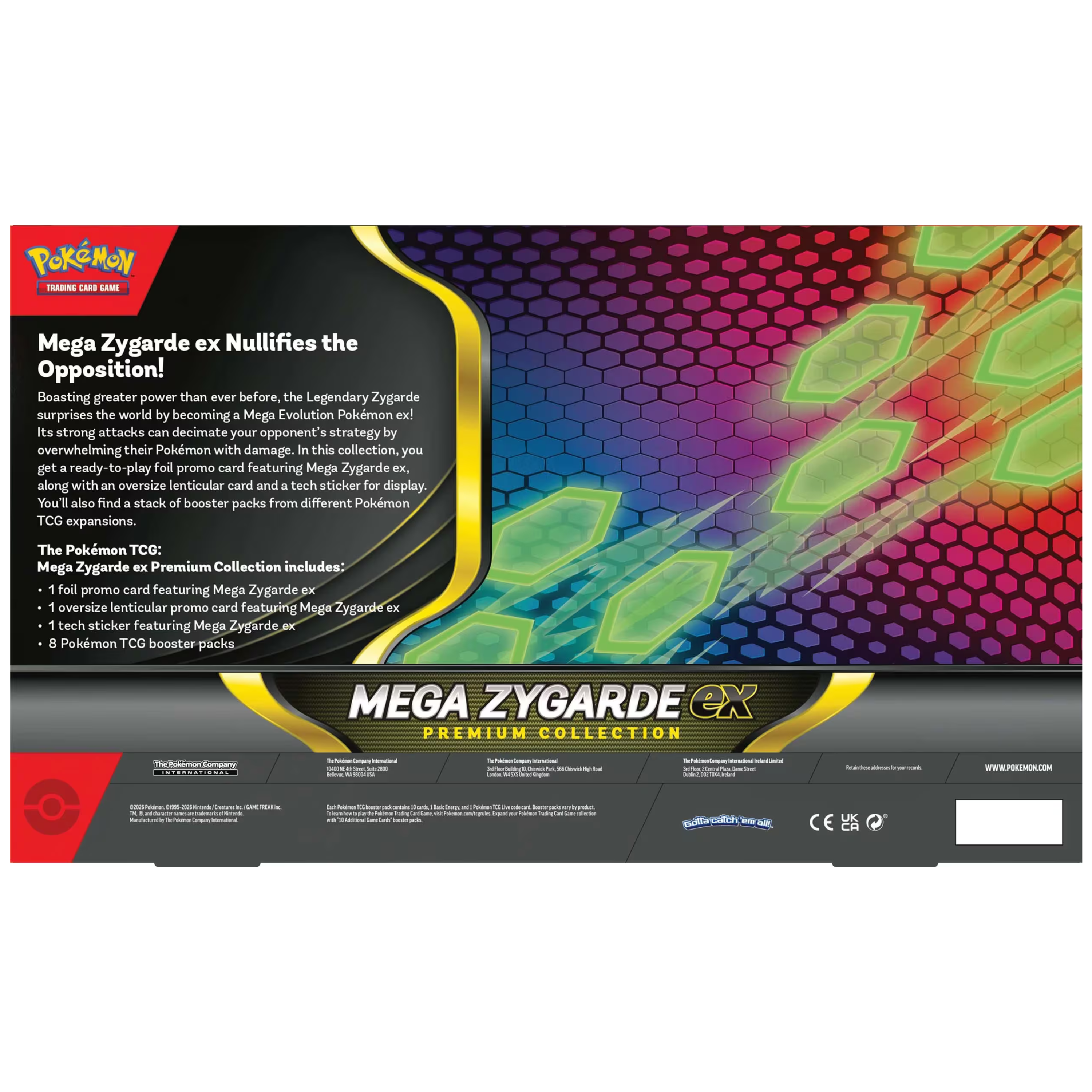 Pokémon TCG: Mega Zygarde ex Premium Collection