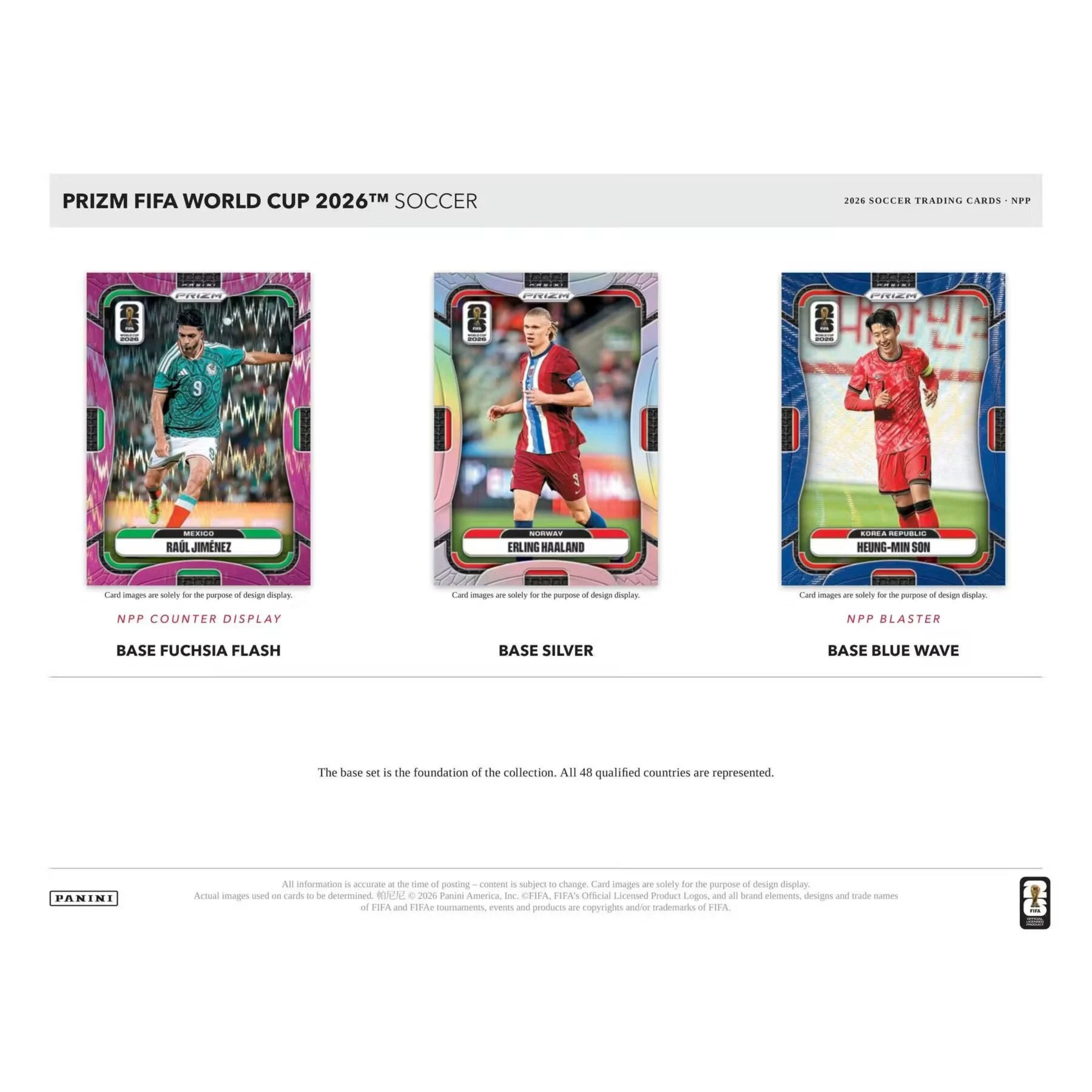 Panini 2026 Prizm FIFA World Cup Soccer Blaster Box