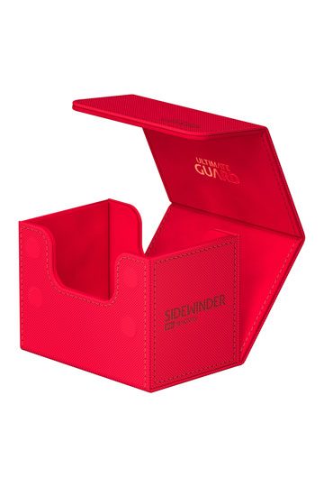 Ultimate Guard: Deck Box – XenoSkin Monocolor Sidewinder 80+ – Red