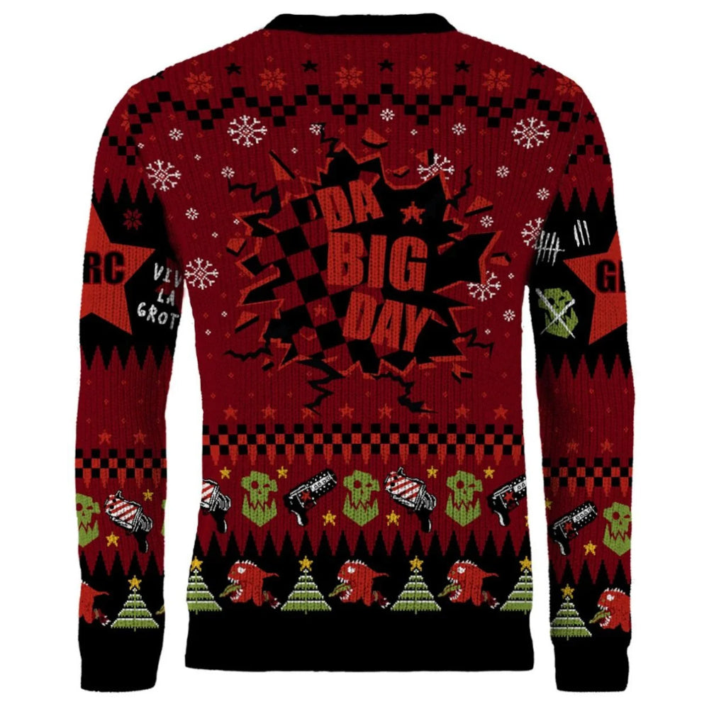 Warhammer 40000: Red Gobbo Xmas Jumper (Size S)