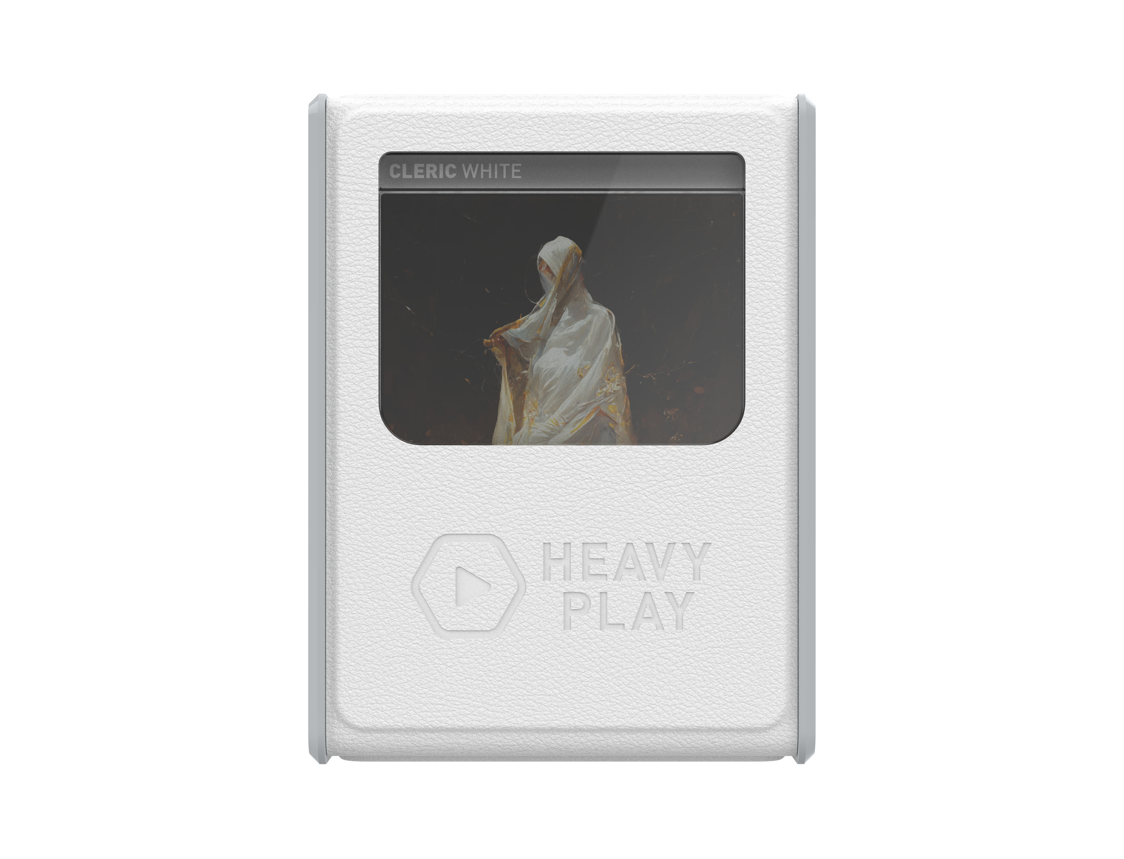 Heavy Play: RFG Deckbox 80 DS - Cleric White