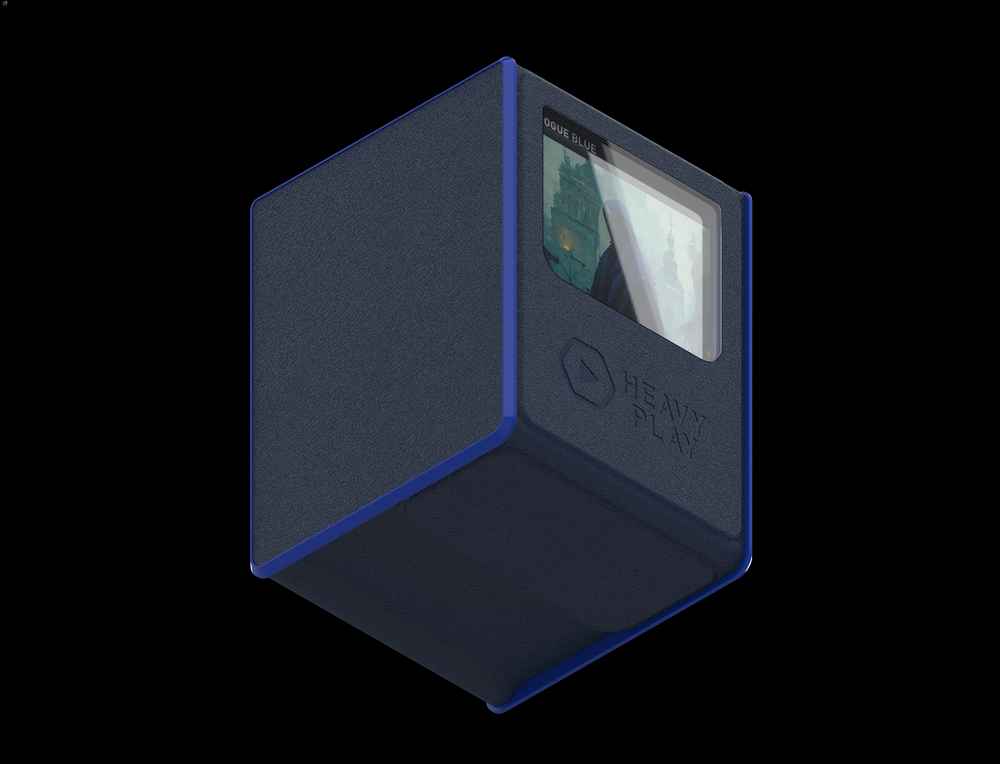 Heavy Play: RFG Deckbox MAX 80 DS - Rogue Blue