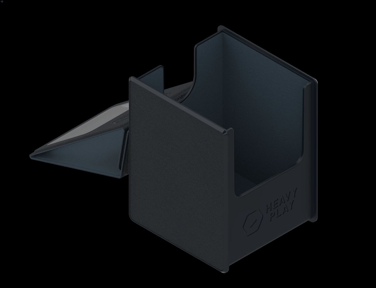 Heavy Play: RFG Deckbox MAX 100 DS - Warlock Black