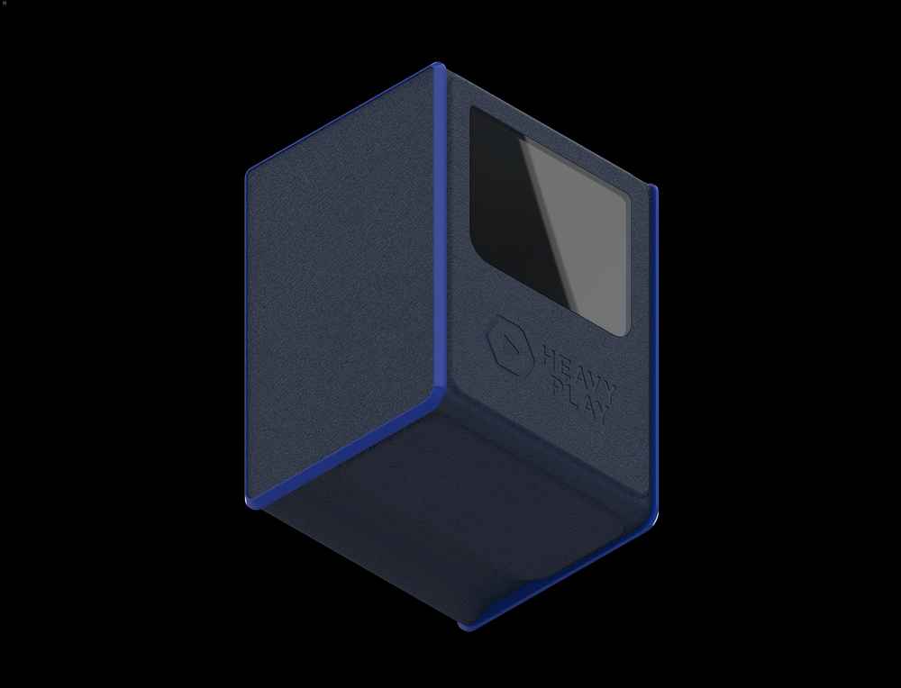 Heavy Play: RFG Deckbox MAX 80 DS - Rogue Blue