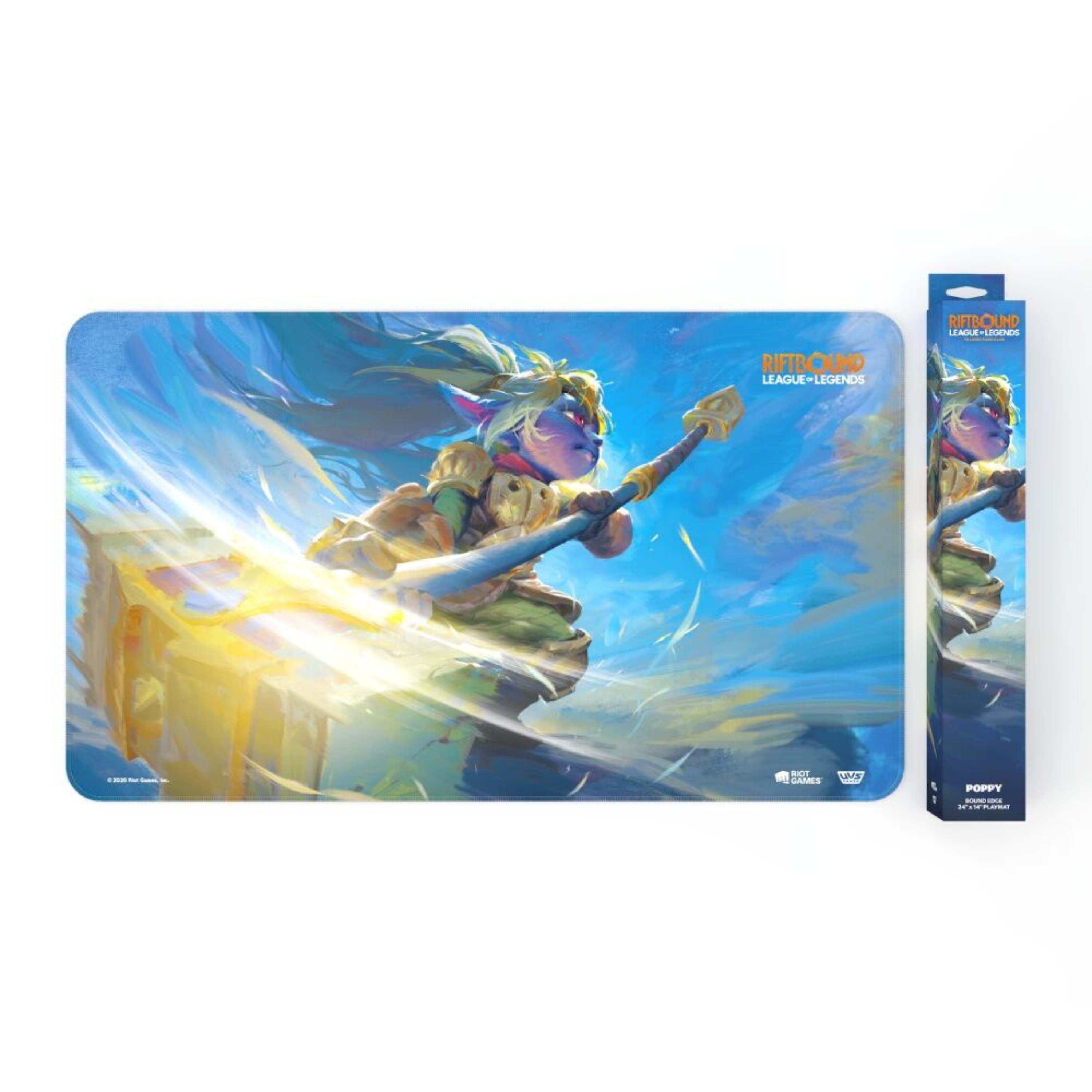 Riftbound: League of Legends TCG –  Playmat – Unleashed: Poppy, Keeper of the Hammer