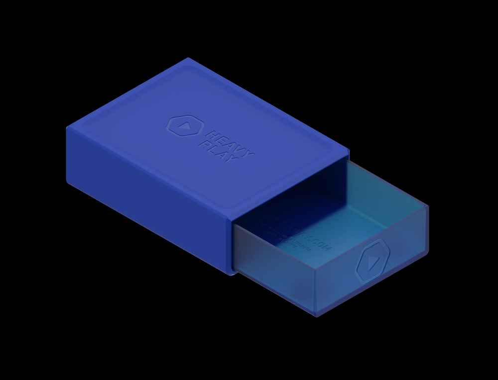 Heavy Play: RNG Dicebox - Wizard Blue