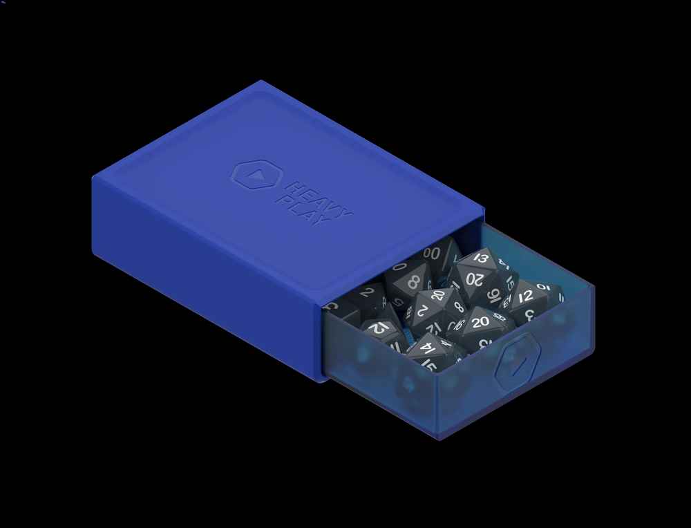 Heavy Play: RNG Dicebox - Wizard Blue
