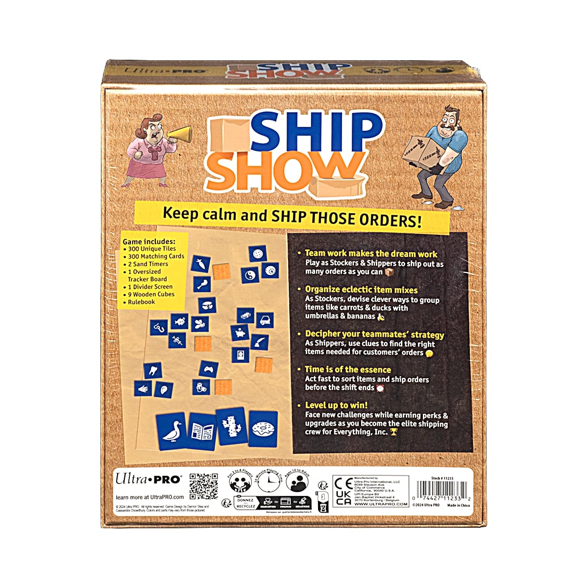 Ultra Pro: UP11233 Ship Show - A Cooperative Board Game